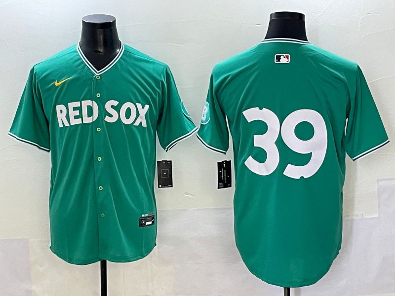 Men 2025 Boston Red Sox #39 No Name Dark Green Joint Name Nike MLB Jersey style 1->detroit tigers->MLB Jersey